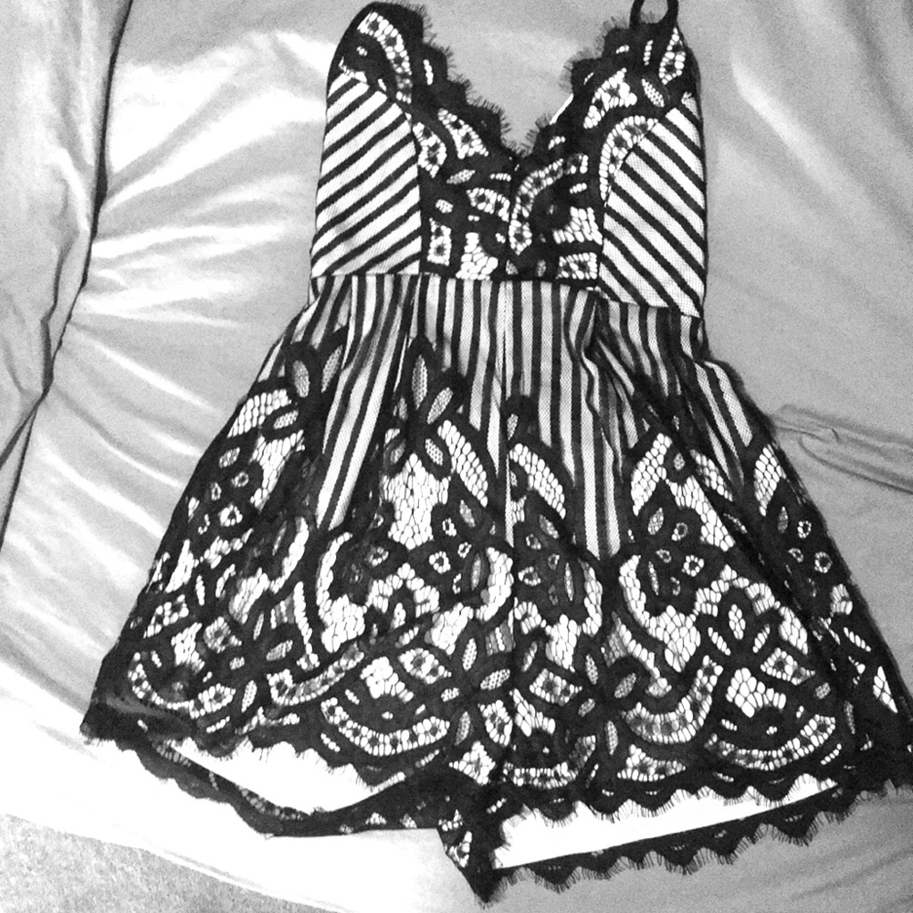 Lace Romper